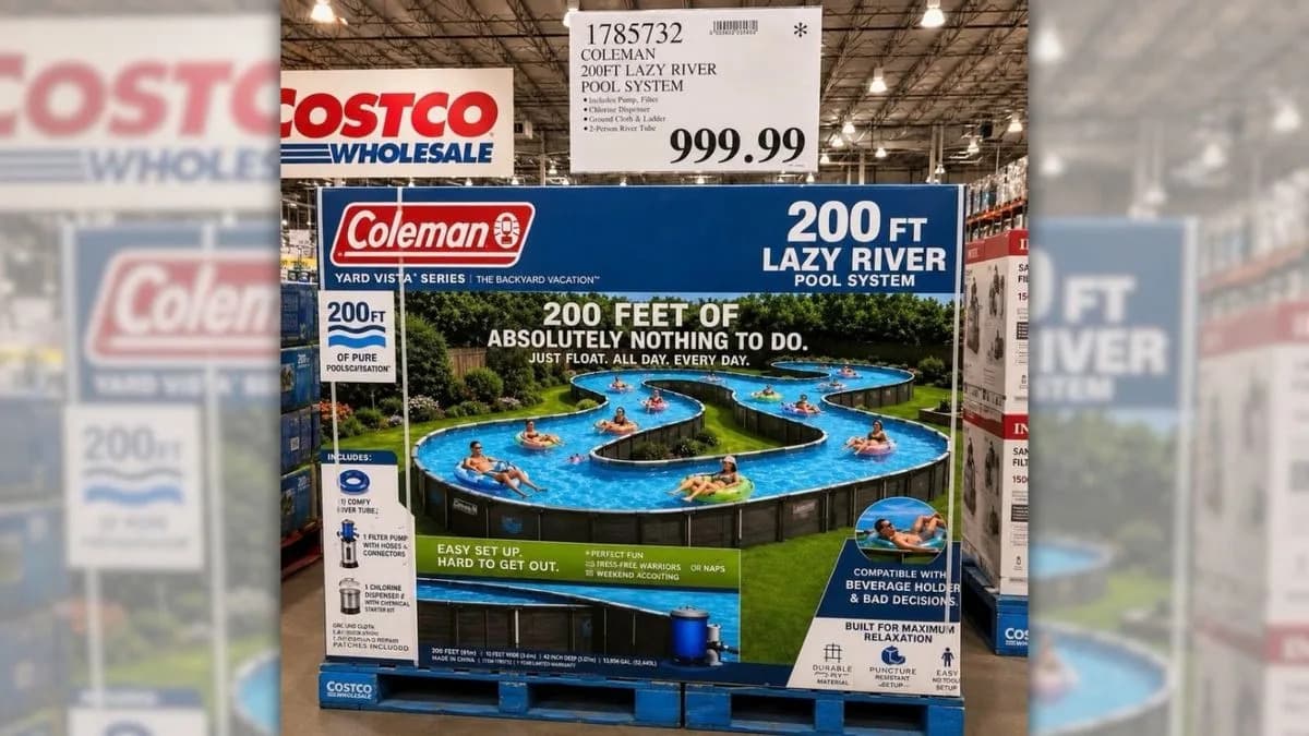 Provera činjenica: Coleman Ne Prodaje 200-Foot „Lazy River” U Costco — Slike Su Lažne i Verovatno AI-Generisane