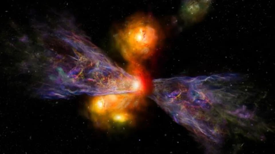JWST i ALMA Otkriju „Vetar Koji Ubija Galaksije” — Moguće Objašnjenje Zašto Rane Galaksije Brzo "Umiru"