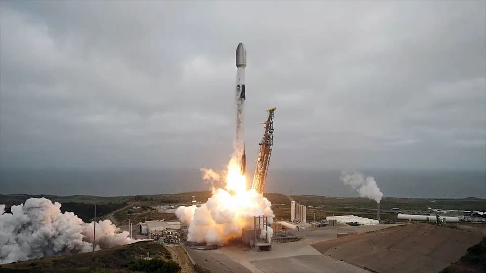 SpaceX Lansirao 24 Starlink Satelita iz Kalifornije — Booster 1088 Napravio 17. Let