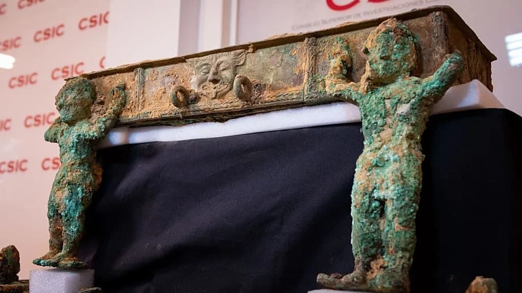 Jedinstvena bronzana kolica iz Tartessa otkrivena u Guareñi — stara oko 2.500 godina