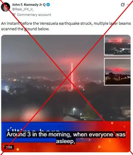 Potresi u Venecueli: Raskrinkano — HAARP Nije Uzrok, Video Sa Laserima Je Lažan