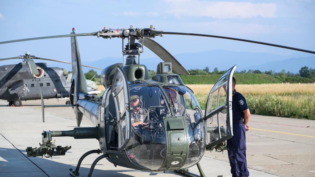 Intenzivna letačka obuka 714. protivoklopne eskadrile na aerodromu Morava