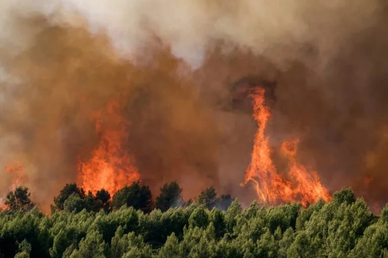 Divlji Požari U Južnoj Francuskoj: Evakuisano Skoro 3.000 Ljudi Posle Rekordnog Talasa Vrućine
