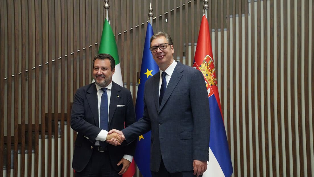 Vučić i Salvini u Beogradu: Nastavak Jačanja Partnerstva Srbije i Italije