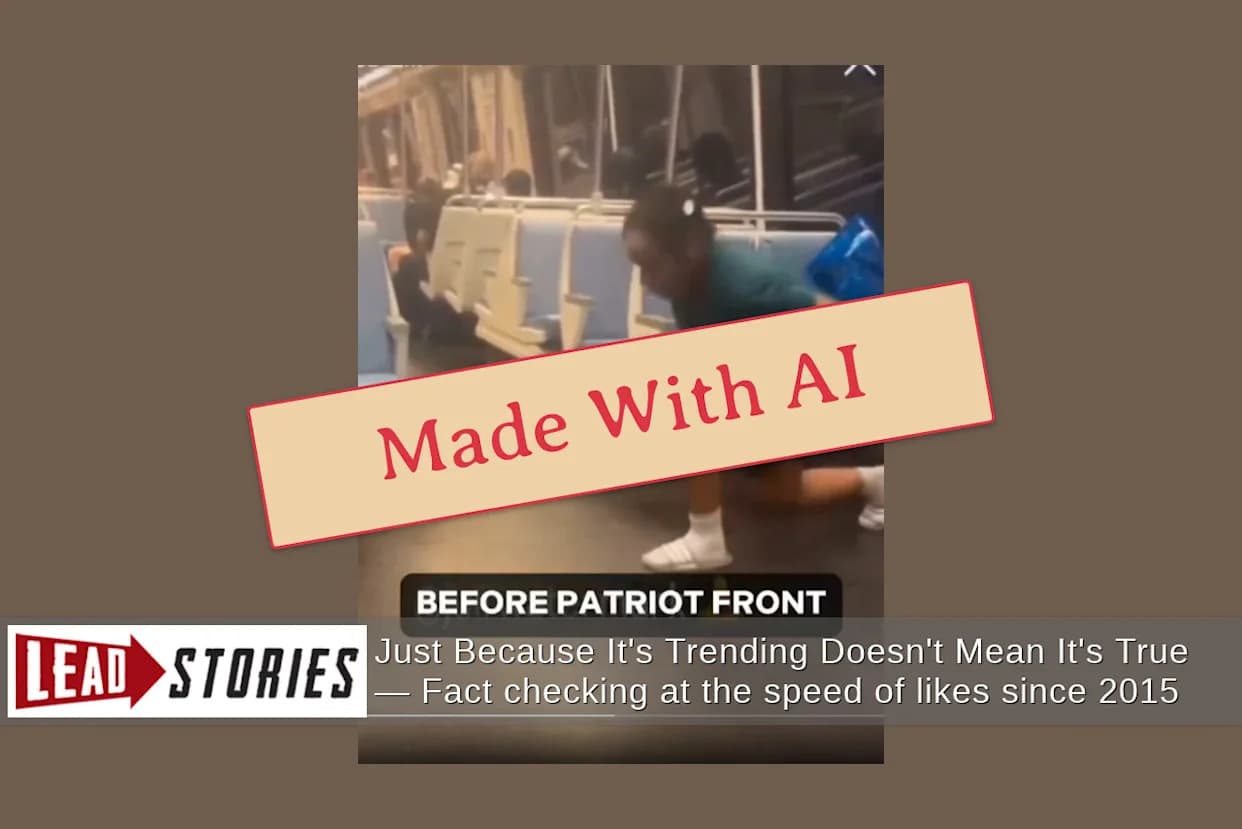Fact Check: Lažni video „BEFORE PATRIOT FRONT“ — AI-manipulacija koristi Reutersovu fotografiju