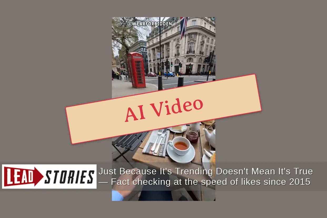 Provera Činjenica: Viralni Video 'Napad Dok Doručkujete' Ispred Ritz Londona Verovatno Je AI‑Generisan