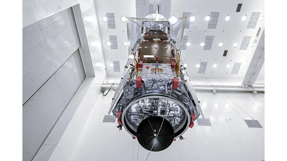 NASA-in Roman teleskop spreman za lansiranje — pripreme u čistoj sobi KSC, poletanje 30. avgusta
