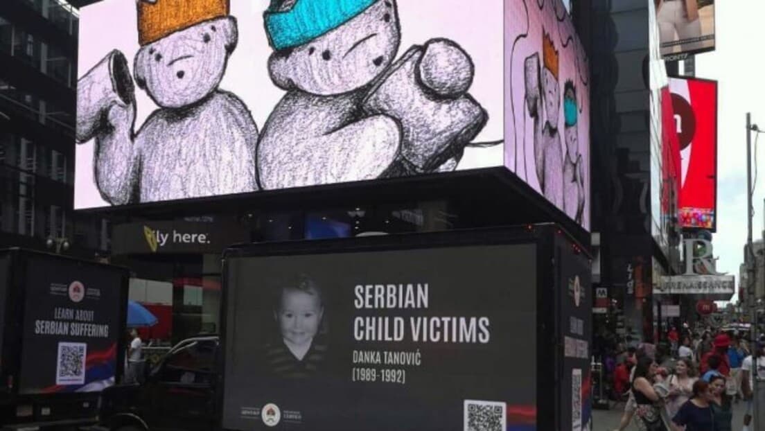 U Njujorku — Pokretna Izložba "Upoznajte srpsko stradanje" Na Menhetnu