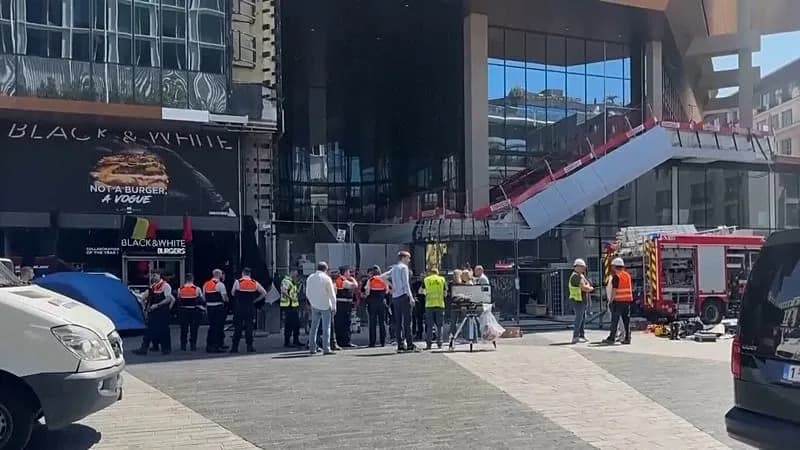 Požar u Oxy zgradi u centru Brisela: nekoliko poginulih, šest osoba nestalo
