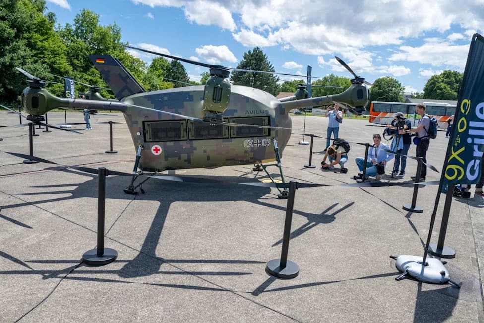 Bundeswehr Testira 'Grille' Dronove Za Evakuaciju Ranjenih — Domet 50 km, Nosivost 135 kg