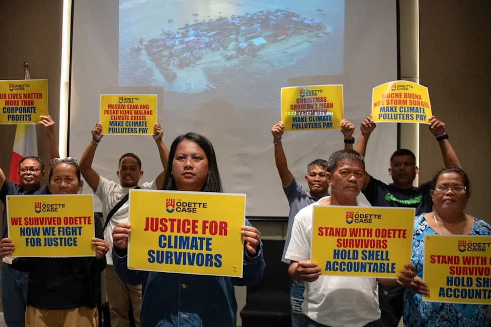 Preživeli tajfuna Rai tuže Shell: 67 Filipinaca traži odgovornost za klimatske smrti