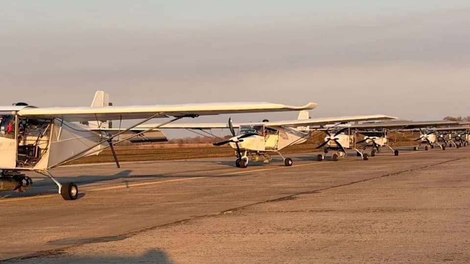 Otkrivena eskadrila Horynych bombarder-dronova — ponovo upotrebljivi avioni iz civilnih ultralakih platformi