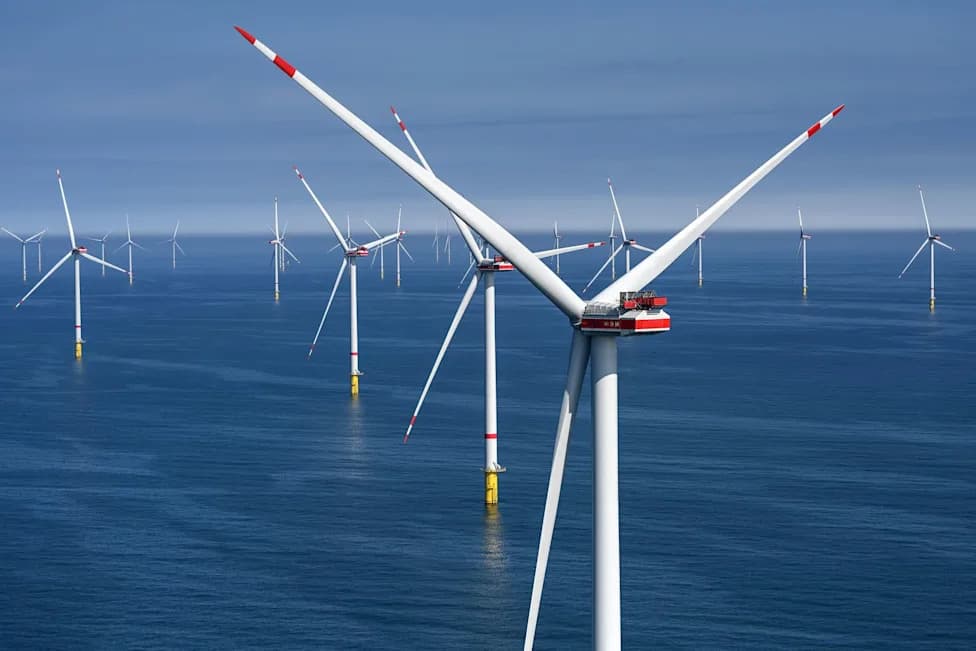 Nemačka prelazi granicu od 10 GW morskih vetroparkova — 10,8 GW u radu, cilj 30 GW do 2032.