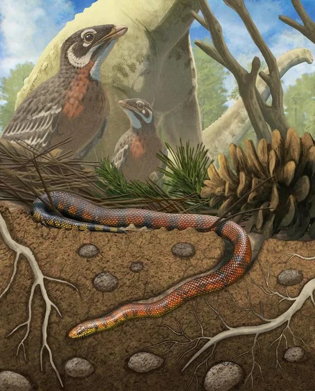 Fosil iz Doba Dinosaura Otkriva Tajne Rane Evolucije Zmija: Tametara mirim iz Brazila