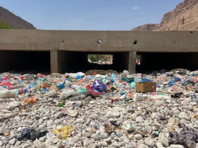 Wadi Dawan: Plastični otpad guši dolinu i ugrožava prinose, vodu i zdravlje
