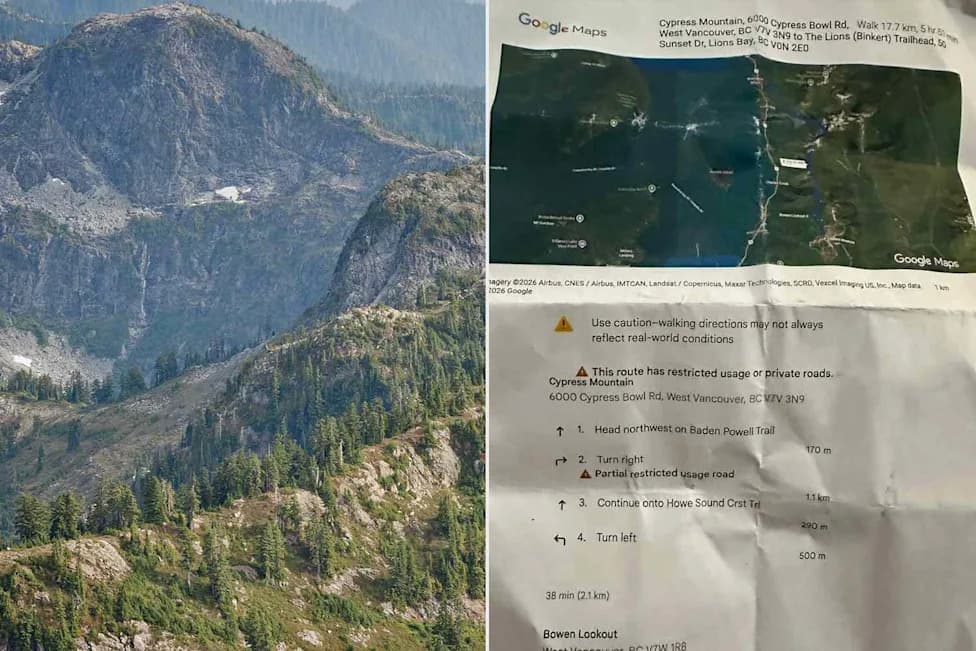 Podcenili Stazu: Tri Tinejdžera Spašena Nakon Korišćenja Google Maps Na 17,1-miljskoj Planinskoj Ruti