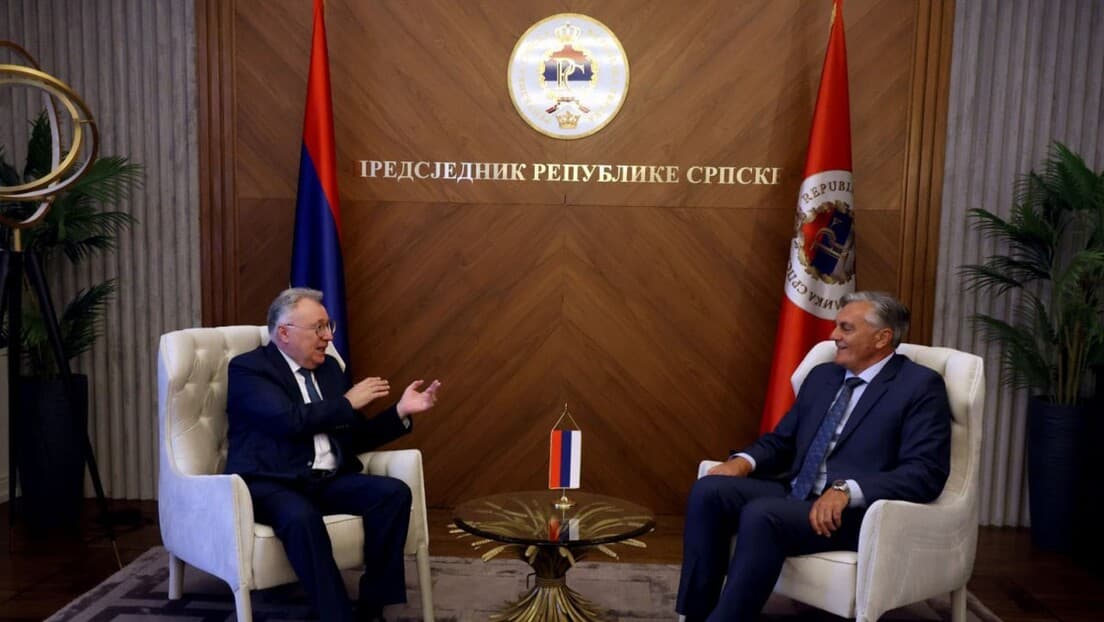 Karan i Stevandić Sa Ambasadorom Kalabuhovom: Strateška Saradnja RS i Rusije Zasnovana Na Prijateljstvu