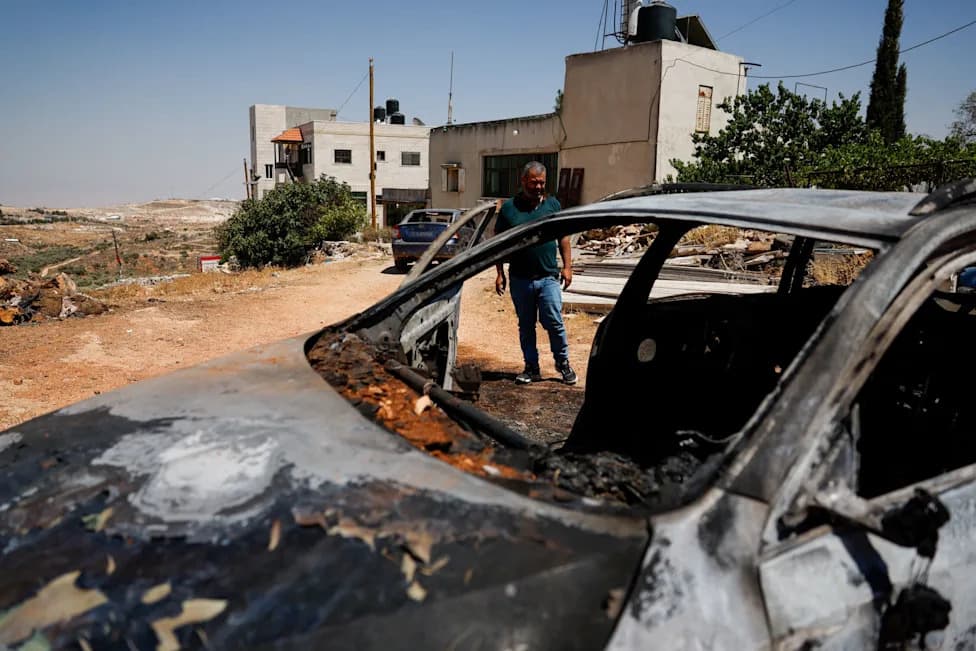 Palestinske kuće zapaljene u Tubi na Zapadnoj Obali, osumnjičeni doseljenici pobegli