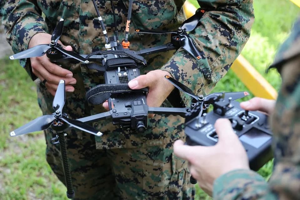 Američki marinci izveli prve live‑fire vežbe „kamikaze“ FPV dronova blizu DMZ (Pocheon, 5. avgust 2026.)