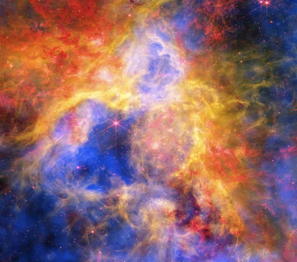 NASA Otkrila Zapanjujuću Kompozitnu Sliku Tarantula Magline (30 Doradus)