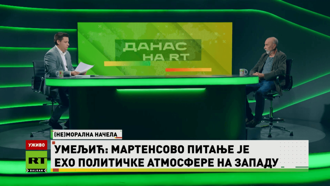 Provokacija i Odjek Zapadne Politike: Umeljić O Martensovom Pitanju "Kako Pomoći Ukrajini Da Ubija Ruse"