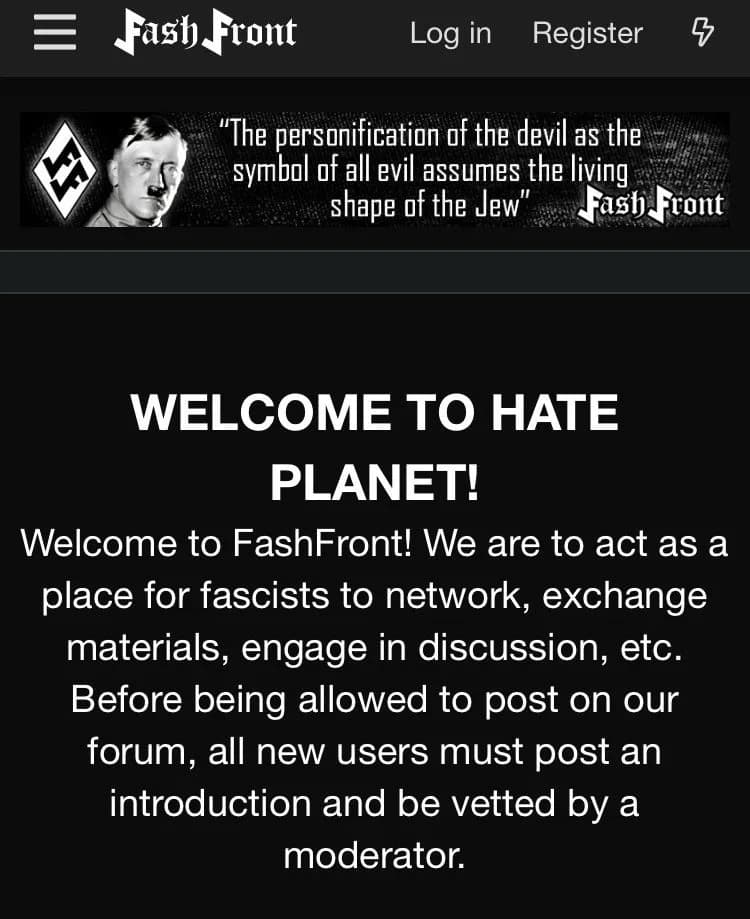 Otkriven "Fash Front": Forum i tržnica neonacističke propagande, priručnika za nasilje i robe povezane s britanskom krajnjom desnicom