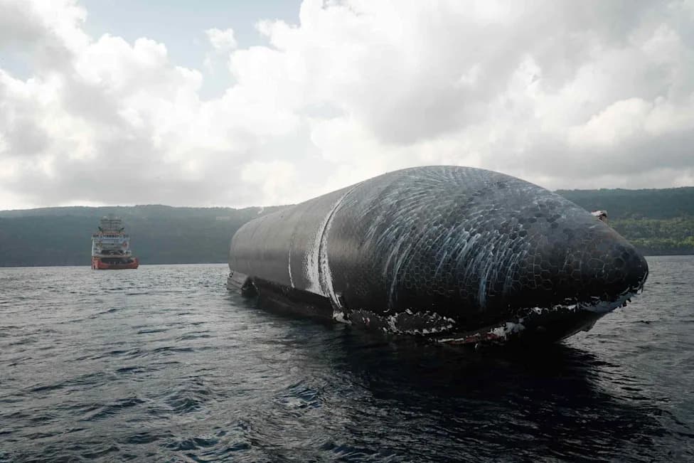 Meštani Christmas Islanda Uočili SpaceX Starship 'Ship 40' Kako Pluta Blizu Obale: "Zaista Neverovatno"