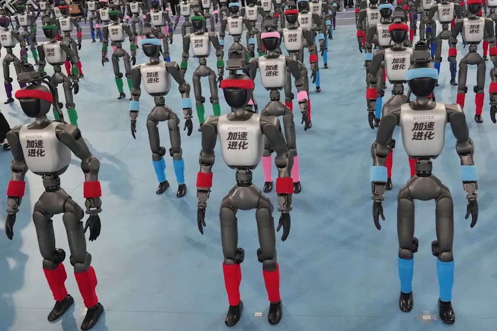 Kineski humanoidni roboti oborili ljudske rekorde: 100 m za 9,39 s i stojeći skok 2,88 m u Pekingu