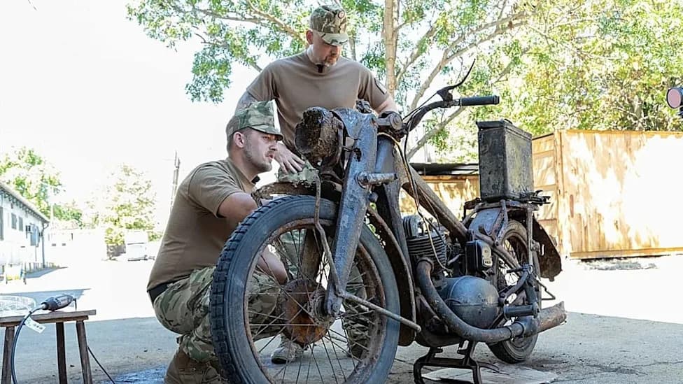 Retki nemački motocikl izvučen iz Dunava oživljava opsadu Budimpešte