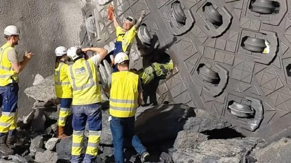 TBM Wilma Probojila Zapadnu Cev Brenner Base Tunela — Prva Kontinuirana Deonica Od 55 km