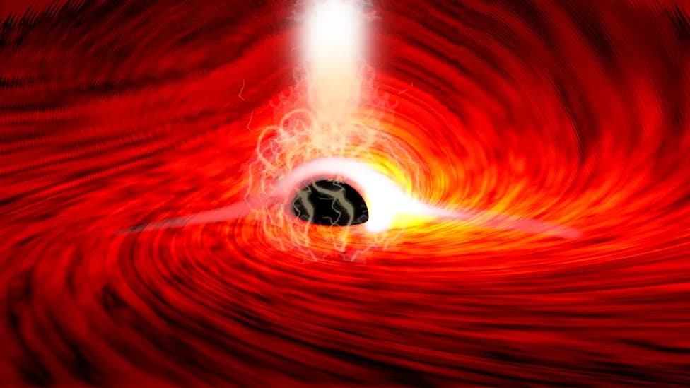Astronomi zabeležili svetlost iza supermasivne crne rupe — direktan test Ajnštajna