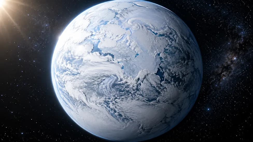 Morska so je mogla pojačati Snowball Earth — slani pokrivač tropskog leda mogao je odbijati do 93% svetlosti
