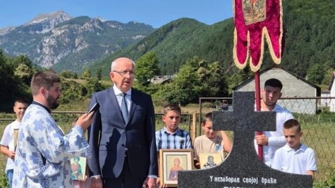 Gusinje: Pomen Za 26 Ruskih Kozaka Koji Su 1924. Poginuli Braneći Granicu