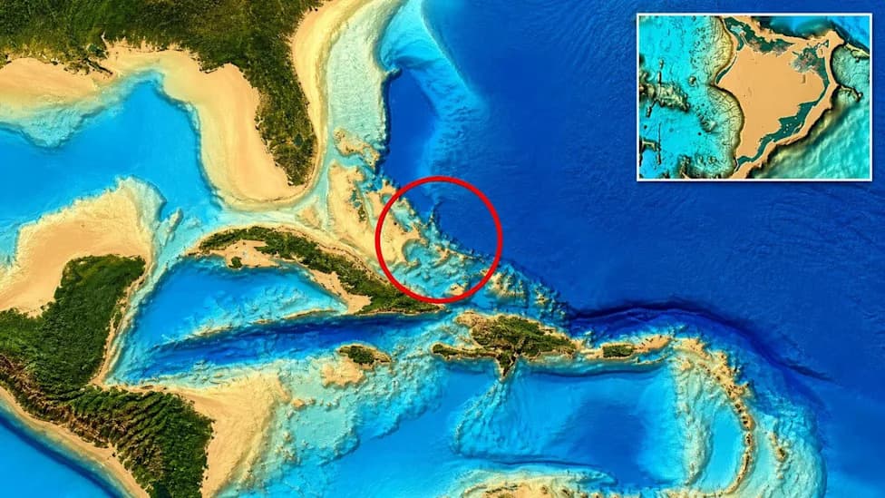 Sedmomiljska „potopljena mreža“ pored Bermudskog trougla — misterija ili artefakt interpolacije?