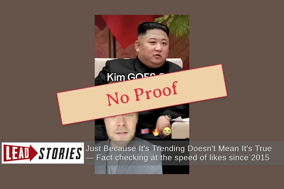 Provera činjenica: Nema dokaza da je Kim Jong Un pozvao na hapšenje Benjamamina Netanjahua
