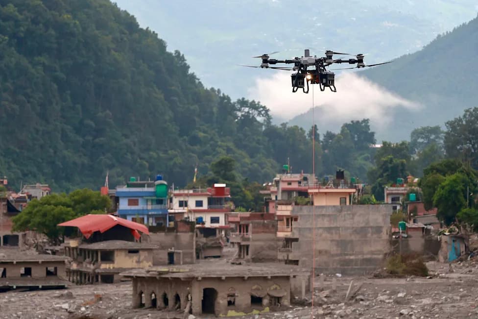 Dronovi Spašavaju: Kako su kineski DJI FlyCart 100 Pomogli Nepalu Posle Katastrofalnih Poplava