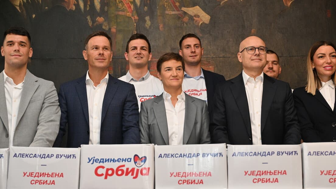 Brnabić u Stepojevcu: "Nadam Se Da Će Vučić Ponovo Voditi Vladu" — Skup "Srbija Pobeđuje"