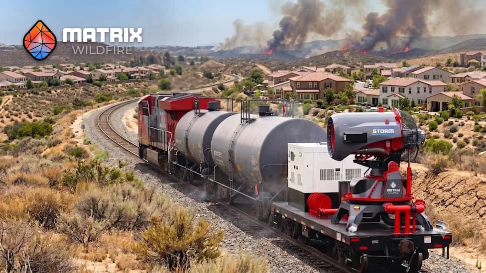 Matrix Wildfire i CitroTech Predstavljaju SENTINEL — Vozni Sistem Za Prevenciju Šumskih Požara Duž Pruga
