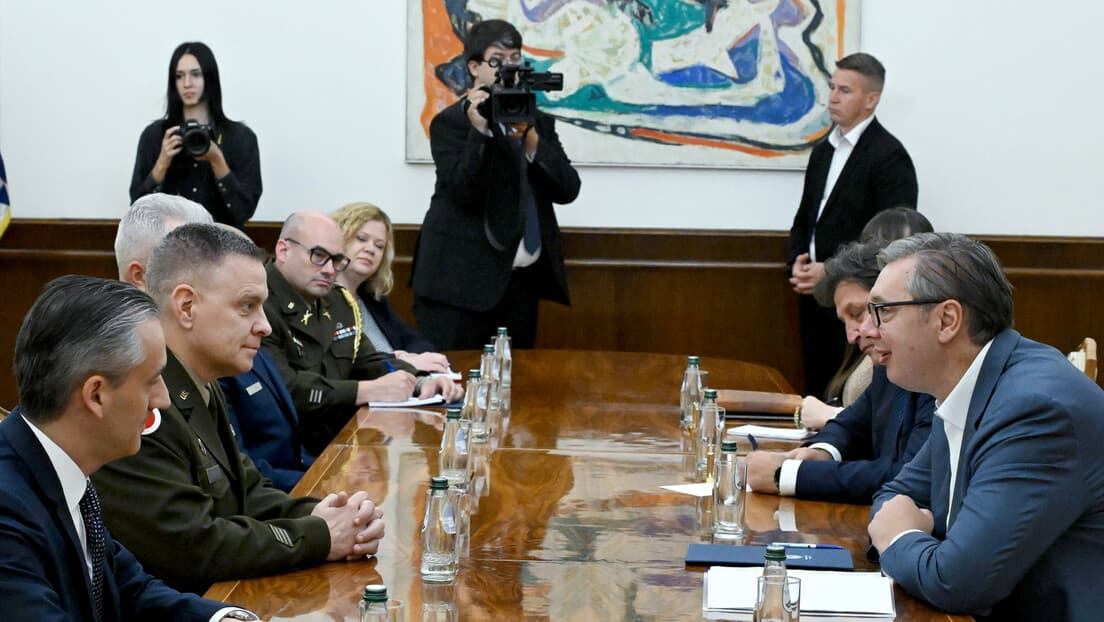 Vučić Sa General‑Majorom Nacionalne Garde Ohaja: Zabrinutost Zbog Tenzija Na KiM i Uloga KFOR‑a