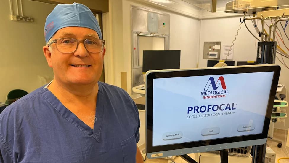 Guy's Hospital uvodi ProFocal: ohrabrujući rezultati laserske terapije za rak prostate